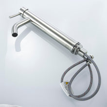 Victor Single Hole Single Handle Bathroom Faucet In Brushed Nickel