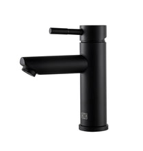 Mia Single Hole Single Handle Bathroom Faucet In Matte Black