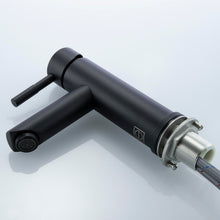 Mia Single Hole Single Handle Bathroom Faucet In Matte Black