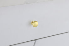 Cadon 1.2" Diameter Brushed Gold Mushroom Knob Multipack (Set Of 10)