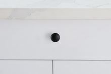 Cadon 1.2" Diameter Matte Black Mushroom Knob Multipack (Set Of 10)