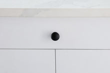 Kaid 1.2" Diameter Matte Black Mushroom Knob Multipack (Set Of 10)