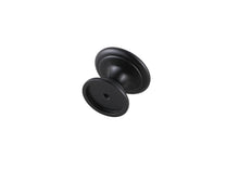 Kaid 1.2" Diameter Matte Black Mushroom Knob Multipack (Set Of 10)