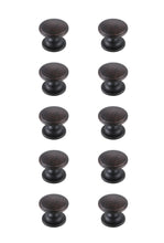 Kaid 1.2" Diameter Oil-Rubbed Bronze Mushroom Knob Multipack (Set Of 10)