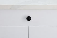 Logyn 1.3" Diameter Matte Black Mushroom Knob Multipack (Set Of 10)