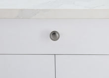 Logyn 1.3" Diameter Brushed Nickel Mushroom Knob Multipack (Set Of 10)