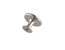 Logyn 1.3" Diameter Brushed Nickel Mushroom Knob Multipack (Set Of 10)