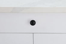 Minu 1.3" Diameter Matte Black Mushroom Knob Multipack (Set Of 10)