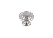 Minu 1.3" Diameter Brushed Nickel Mushroom Knob Multipack (Set Of 10)