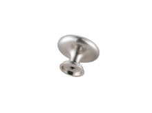 Minu 1.3" Diameter Brushed Nickel Mushroom Knob Multipack (Set Of 10)