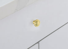 Garlande 1.2" Diameter Brushed Gold Mushroom Knob Multipack (Set Of 10)