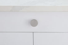 Trovon 1.6" Diameter Brushed Nickel Oversize Round Knob Multipack (Set Of 10)