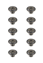 Corio 0.9" Diameter Antique Bronze Mushroom Knob Multipack (Set Of 10)