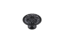 Corio 0.9" Diameter Matte Black Mushroom Knob Multipack (Set Of 10)