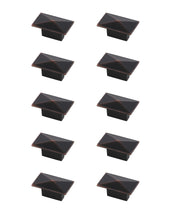 Perry 2" Oil-Rubbed Bronze Rectangle Knob Multipack (Set Of 10)