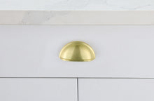 Atticus 3" Center To Center Brushed Gold Cup Bar Pull Multipack (Set Of 10)