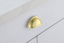 Atticus 3" Center To Center Brushed Gold Cup Bar Pull Multipack (Set Of 10)