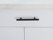 Quinn 4" Center To Center Matte Black Bar Pull Multipack (Set Of 10)