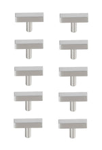 Dior Brushed Nickel T Bar Pull Multipack (Set Of 10)