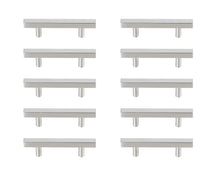 Dior 3" Center To Center Brushed Nickel Bar Pull Multipack (Set Of 10)