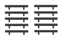 Dior 4" Center To Center Matte Black Bar Pull Multipack (Set Of 10)