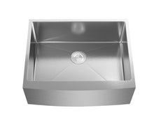 Stainless Steel Farmhouse Kitchen Sink L27'' X W22'' X H10"