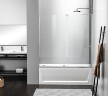 Frameless Tub Door 60 X 60 Polished Chrome