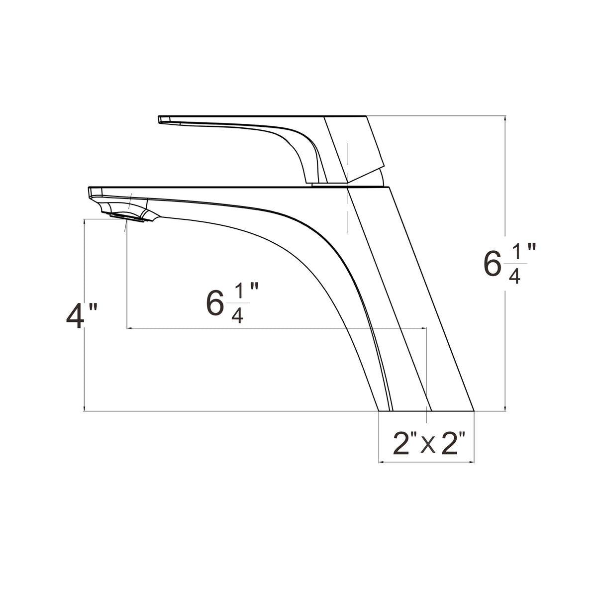 13401QT Single Handle Bathroom Faucet