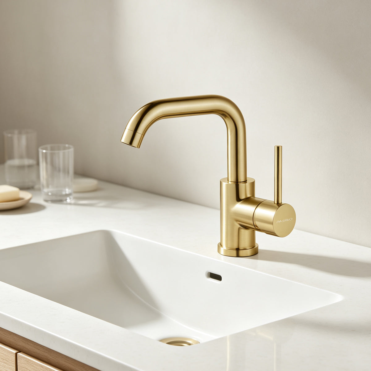 3305QT Single Handle High Arc Bathroom Faucet