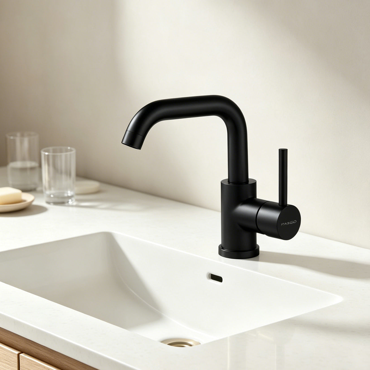 3305QT Single Handle High Arc Bathroom Faucet