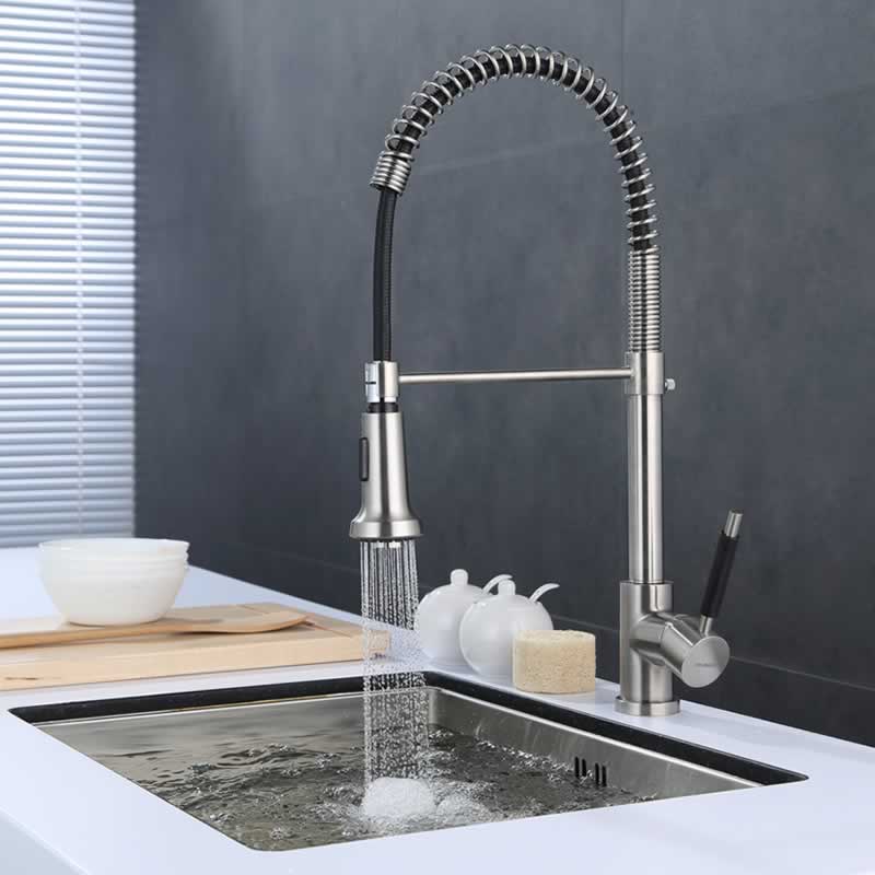 3398QT Pull Down Kitchen Faucet