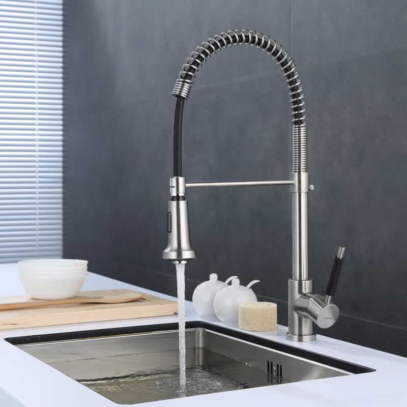 3398QT Pull Down Kitchen Faucet