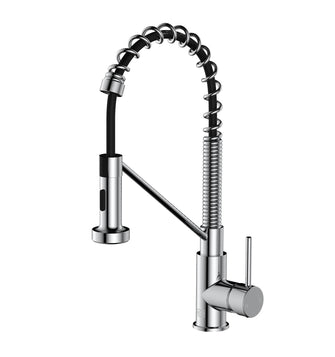 Yara Single Handle Pull Down Sprayer Kitchen Faucet In Chrome