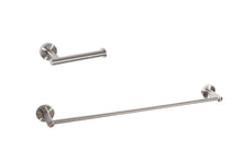 Alma 2-Piece Bathroom Hardware Set In Brushed Nickel