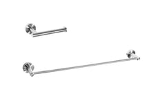 Alma 2-Piece Bathroom Hardware Set In Chrome