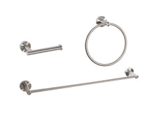 Alma 3-Piece Bathroom Hardware Set In Brushed Nickel