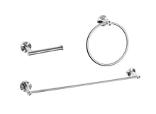 Alma 3-Piece Bathroom Hardware Set In Chrome