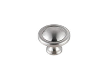 Garlande 1.2" Diameter Brushed Nickel Mushroom Knob Multipack (Set Of 10)