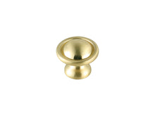 Kadea 1.2" Diameter Brushed Gold Mushroom Knob Multipack (Set Of 10)