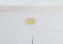 Trovon 1.6" Diameter Brushed Gold Oversize Round Knob Multipack (Set Of 10)