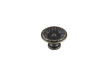 Corio 1.1" Diameter Antique Bronze Mushroom Knob Multipack (Set Of 10)