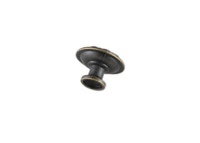 Corio 1.1" Diameter Antique Bronze Mushroom Knob Multipack (Set Of 10)