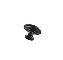 Corio 1.1" Diameter Matte Black Mushroom Knob Multipack (Set Of 10)