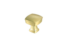 Irvin 1.3" Brushed Gold Square Knob Multipack (Set Of 10)