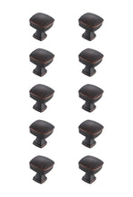 Irvin 1.3" Oil-Rubbed Bronze Square Knob Multipack (Set Of 10)