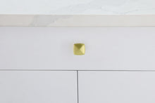 Marcel 1.2" Brushed Gold Square Knob Multipack (Set Of 10)