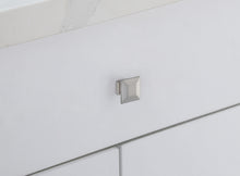 Cecil 1.3" Brushed Nickel Square Knob Multipack (Set Of 10)