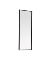 Metal Frame Rectangle Mirror 14 Inch In Black