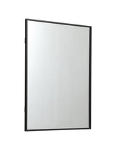 Metal Frame Rectangle Mirror 27 Inch In Black