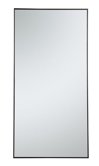 Metal Frame Rectangle Mirror 36 Inch In Black